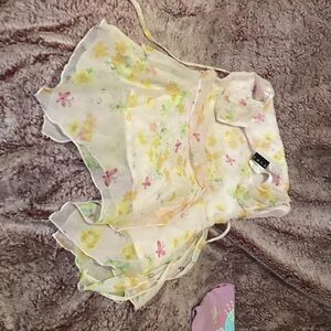 Floral Kids Formal Dress